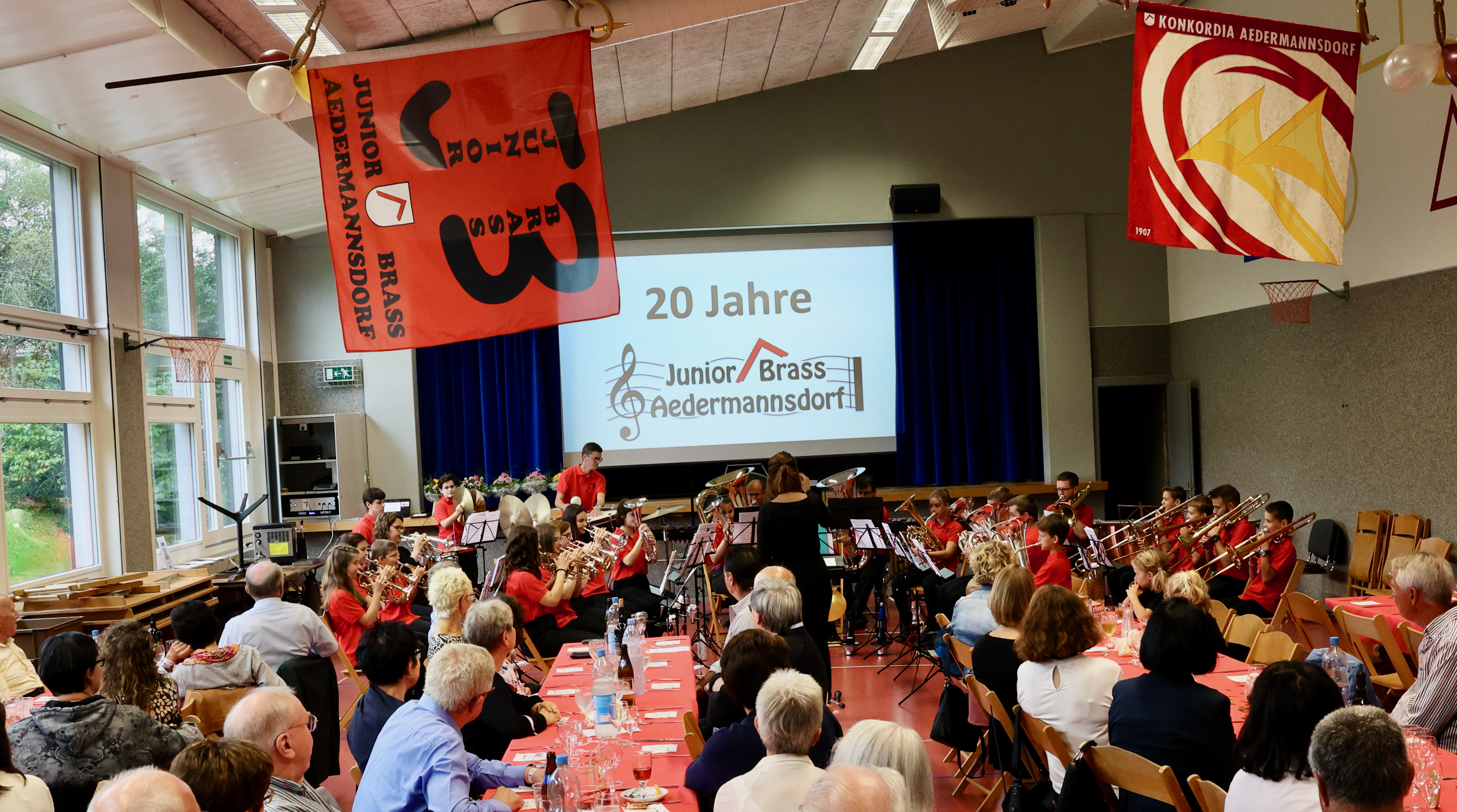 Ehrenmitglieder- und Jubilarenanlass - 20 Jahre Junior Brass
